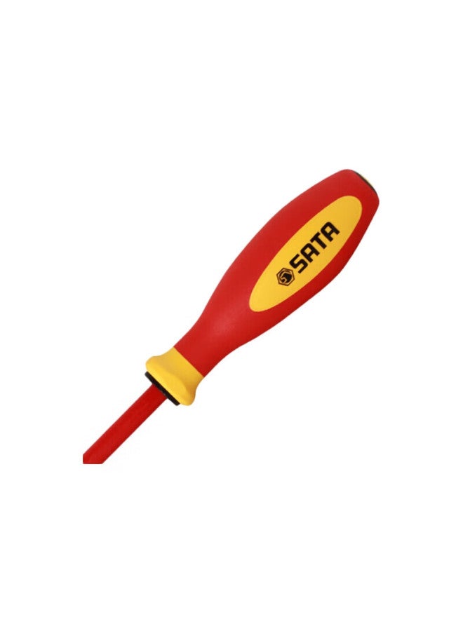 Sata G Series Double-color Handle Flathead Insulated Screwdriver, 2.5x75mm, 61311 - Image 3