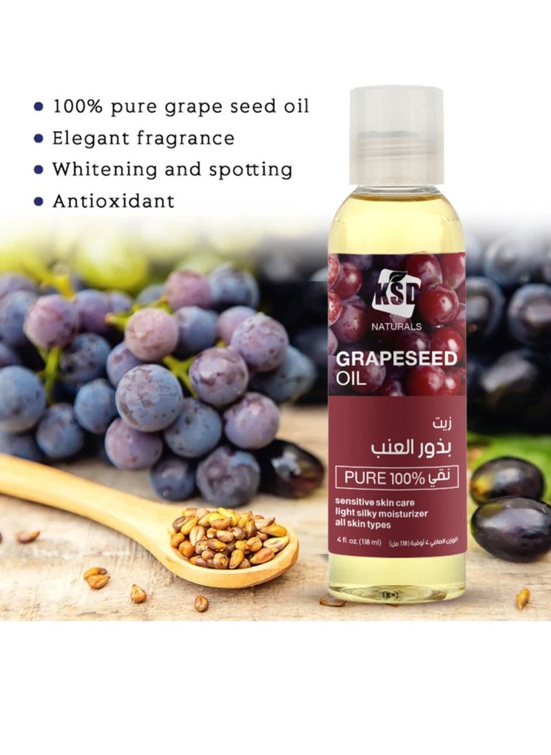 KSD Grapeseed Oil 118ml  - Image 4