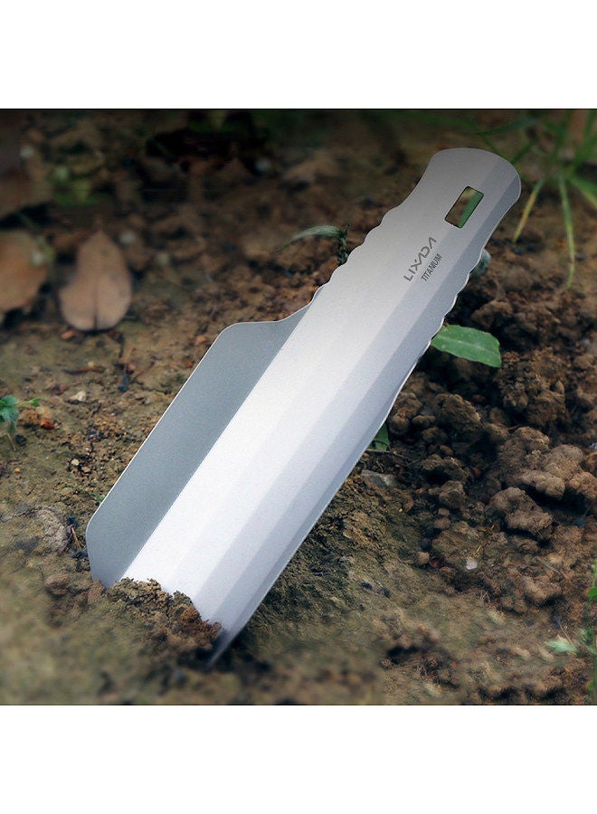 Generic Lixada Titanium Garden Hand Shovel Outdoor Camping Hiking Backpacking Trowel  - Image 3