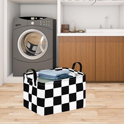 FUULOXE Storage Bin for Shelves Rectangle Closet Baskets Foldable Box with Handles, Gray Storage Bins, Storage Boxes for Home Office Car Dormroom - Image 5