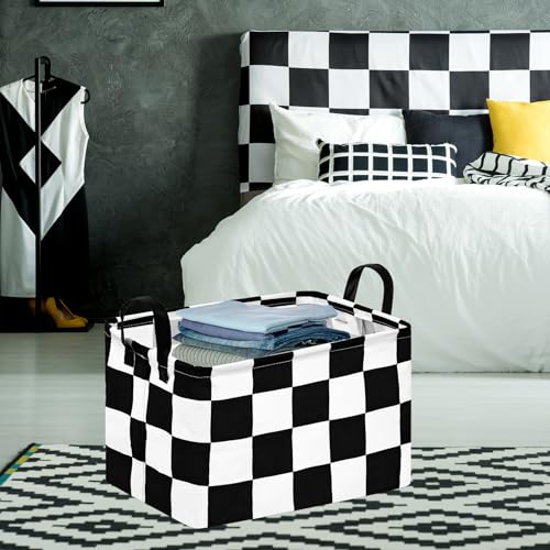 FUULOXE Storage Bin for Shelves Rectangle Closet Baskets Foldable Box with Handles, Gray Storage Bins, Storage Boxes for Home Office Car Dormroom - Image 4