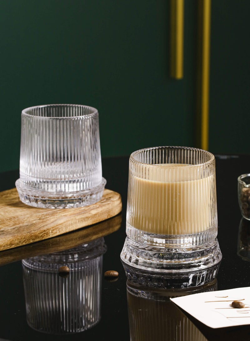 شور 1 قطع من أواني الشاي الزجاجية،ادوات شراب وكأس كابتشينو 250 مل - Image 2