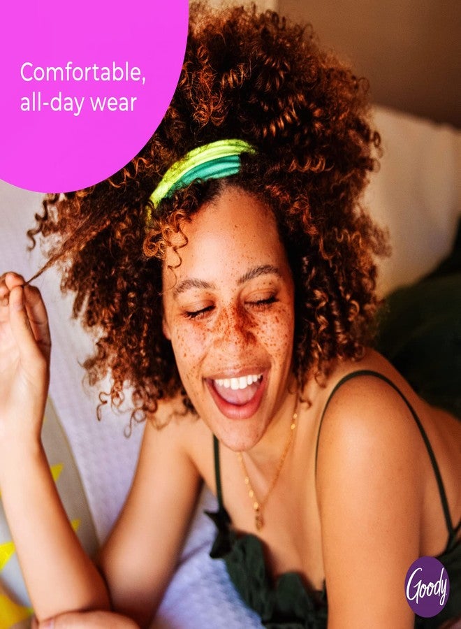 GOODY Sports Headwrap - 2 Pack, Reflective Galaxy - Soft and Strong for a Comfortable Fit - for All Hair Types - Ouchless Hair Accessories for Women and Girls - Image 4