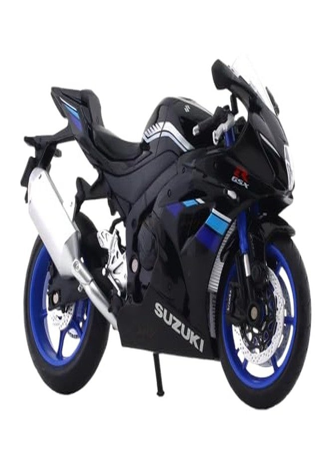 MSZ Suzuki GSX R1000 1:12 Scale Licensed Diecast Metal Bike (Black) - Image 2