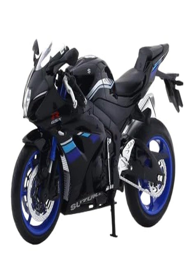 MSZ Suzuki GSX R1000 1:12 Scale Licensed Diecast Metal Bike (Black) - Image 1
