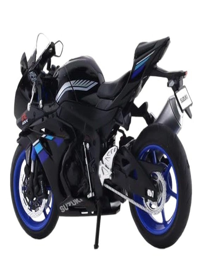 MSZ Suzuki GSX R1000 1:12 Scale Licensed Diecast Metal Bike (Black) - Image 3