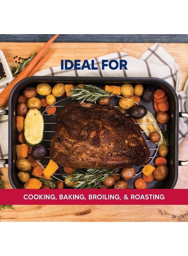 Oval HIC Kitchen Oval Baking Broiling Roasting Racks, Chrome Plated Steel Wire - Image 2