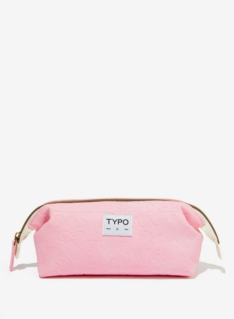 Typo Recycled Mix Pu Billie Pencil Case