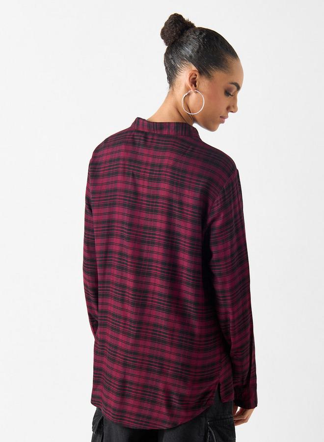 لي كوبر قميص محدد بأكمام طويلة - Image 3