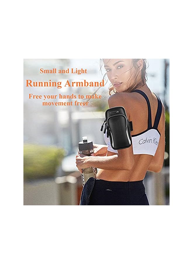 Green Tiger Running Armband Phone Holder for Running Phone Arm Bands for Running Sports Phone Holder with Adjustable Band for iPhone 13 Pro Max 12 11 Xs Xr 8 7 Galaxy S20 S10 S9 S8 and Note 20 Ultra - Image 5