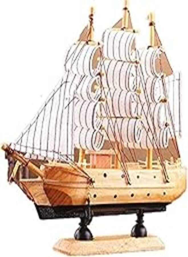 Wooden Model Craft Decor Cutty Style Sailing Ship