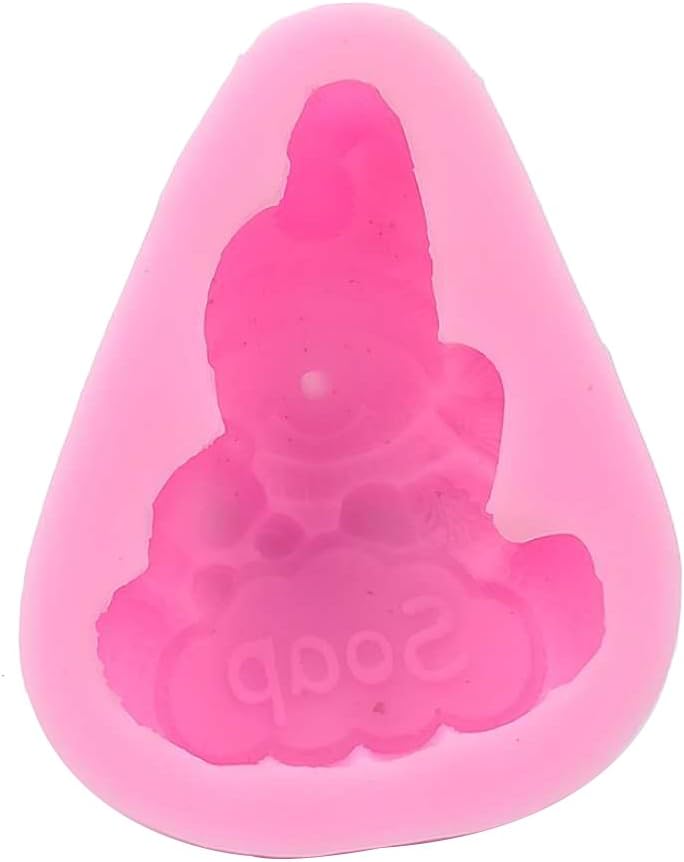 Monqui Christmas Snowman Silicone Soap Molds Candle Molds Art Craft Molds Resin Molds - Image 5
