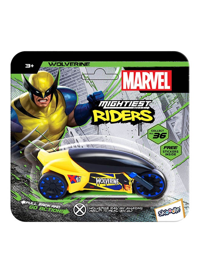 MARVEL سكودل سحب العودة أعظم راكب ولفيرين - Image 1