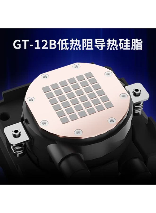 Valkyrie N360 Black Vk All-in-one Cpu Liquid Cooler 6.67-inch Amoled Curved Screen Supports Am5/1700/1851 Dual Ball Bearing Argb Fans - Image 4