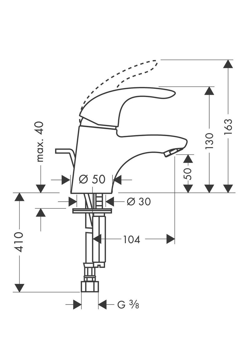 Hansgrohe Focus Basin Mixer E31700000