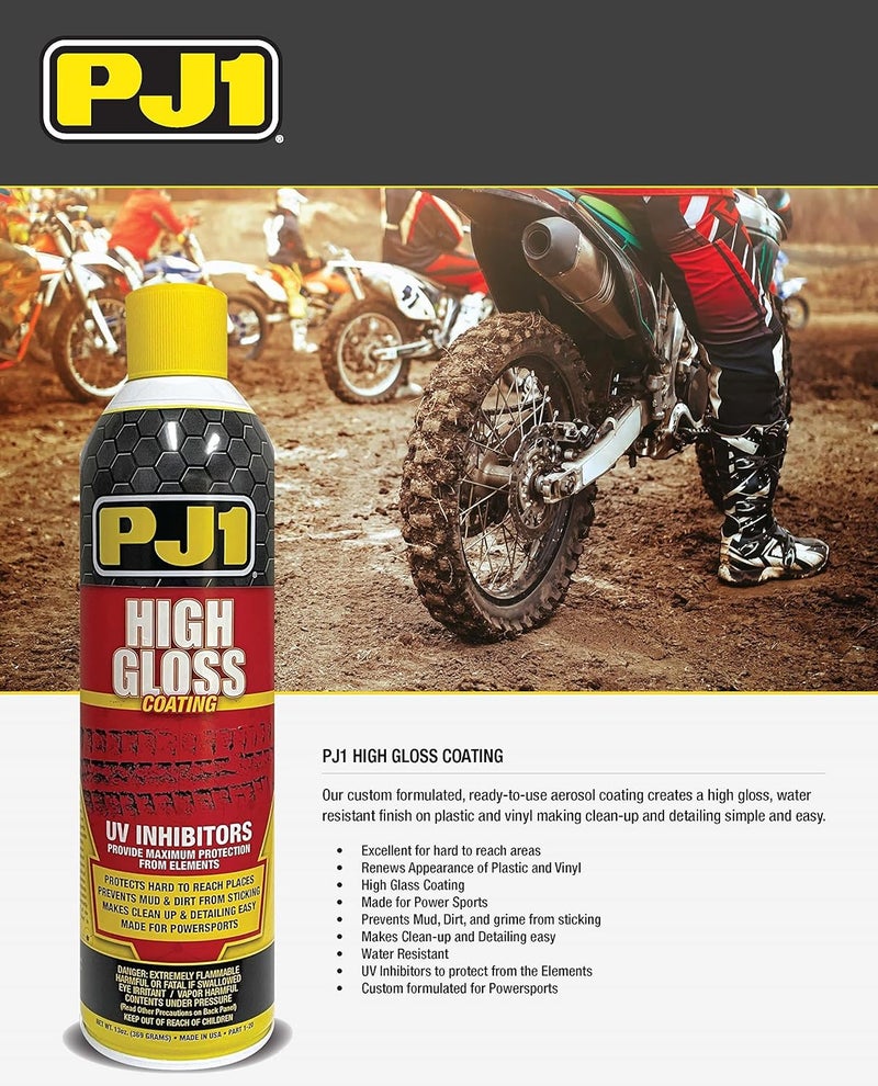 PJ1 00214 High Gloss Coating - 12 Ounce All condition resistant crafted quality