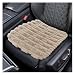 YoRise Car Seat Cushion Soft Comfortable Front Seat Bottom Protector Pad Warm Fluffy Car Driver Seats Cover Universal Vehicle Interior Decoration Accessories for CarsTrucksSUVsKhaki - Image 2