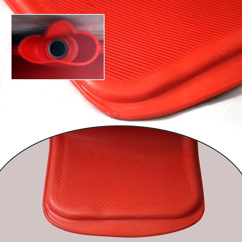 ALKAYAN hot water bags for pain relief Rubber (MultiColor) - Image 2