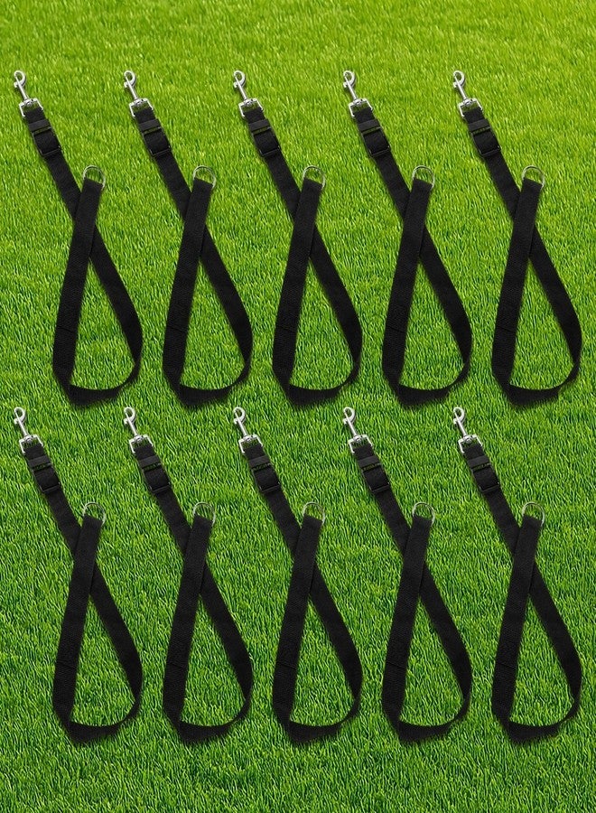 STARVAST 10 PCS Horse Bucket Straps, Sturdy Nylon Bucket Straps Adjustable Horse Trailer Ties for Water Bucket Horse, Hay Nets, Water Buckets, Horse Outdoor Feeders - Image 4