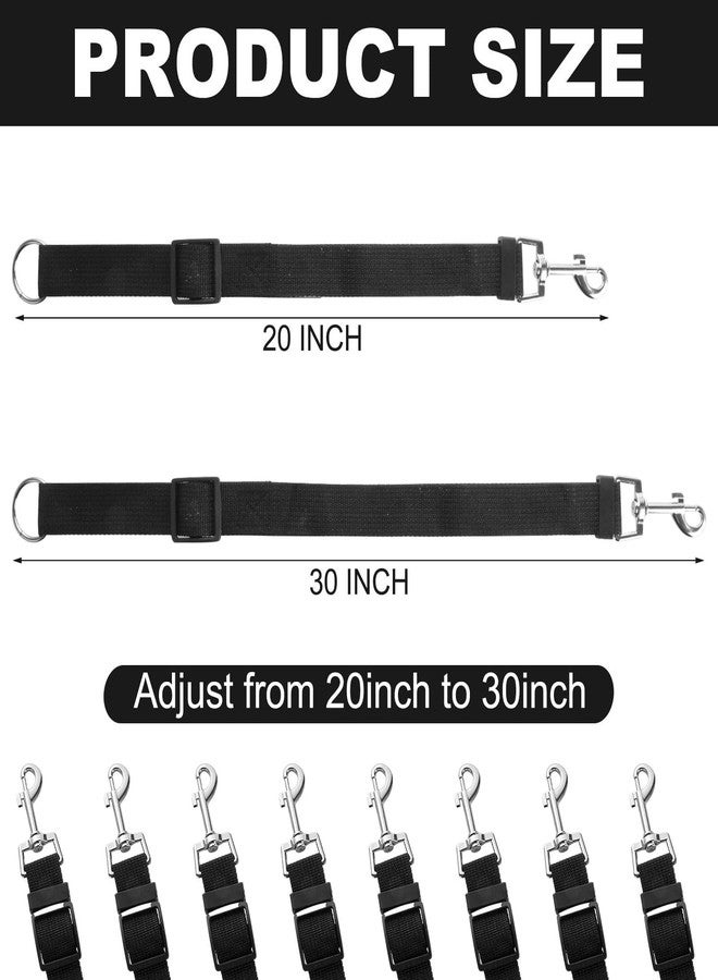 STARVAST 10 PCS Horse Bucket Straps, Sturdy Nylon Bucket Straps Adjustable Horse Trailer Ties for Water Bucket Horse, Hay Nets, Water Buckets, Horse Outdoor Feeders - Image 2