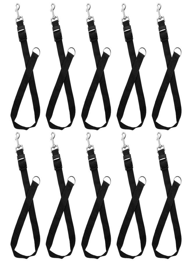STARVAST 10 PCS Horse Bucket Straps, Sturdy Nylon Bucket Straps Adjustable Horse Trailer Ties for Water Bucket Horse, Hay Nets, Water Buckets, Horse Outdoor Feeders - Image 1