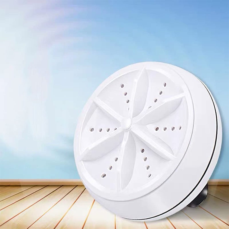 LongJiang Portable Ultrasonic Mini Turbine 3in1 Waves Convenient with USB Powered Washing Machine - Image 2
