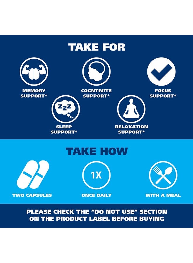 Dr. Maxwell Phosphatidylserine & Bacopa Monnieri, Better Than Each Alone. Phosphatidylserine Supplement 300mg, No Fillers, Soy Free, 2in1, 120 Capsules. Memory Support - Image 5