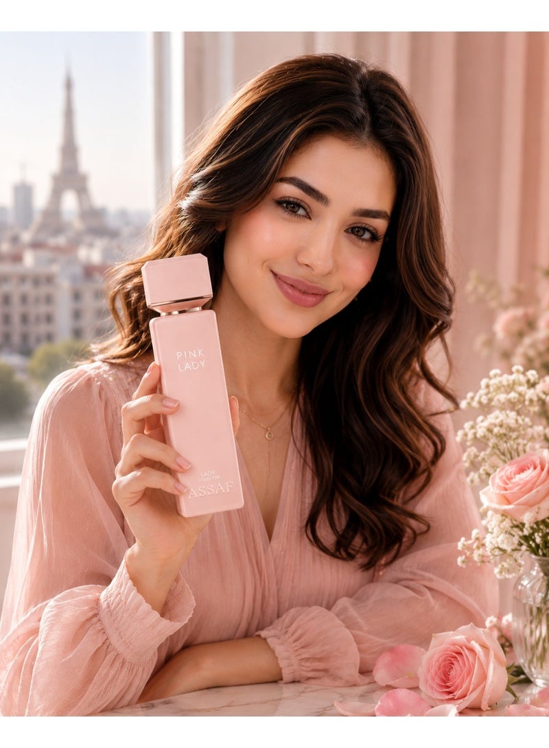 عساف 🌸 عطر أساف بينك ليدي 100 مل للنساء 🌸 ماء عطر - Image 2