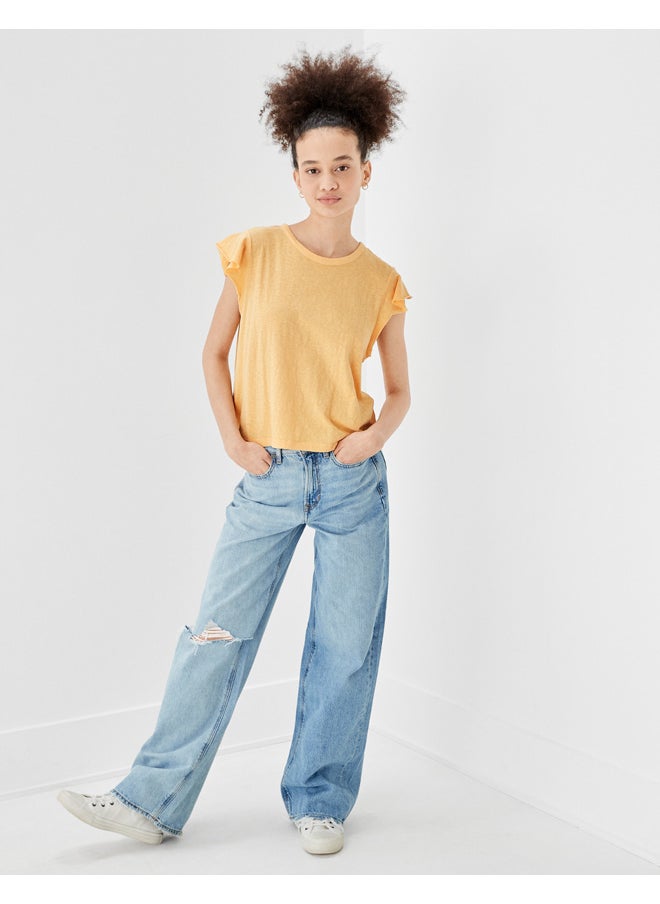 AE Flutter Sleeve Tee