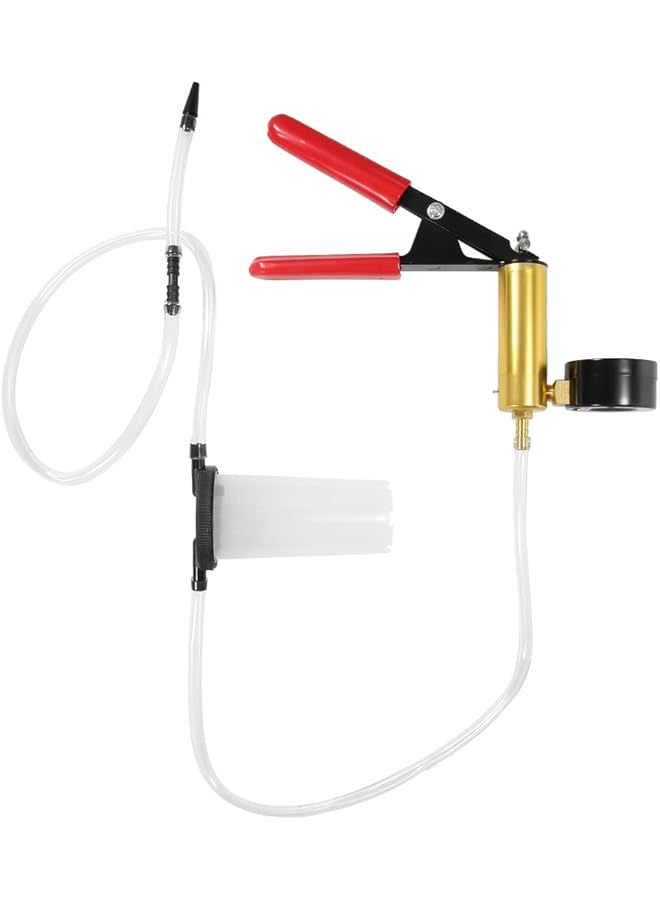 Professional Car Auto Hand Held Vacuum Pump Test, 17 Pieces - Image 4