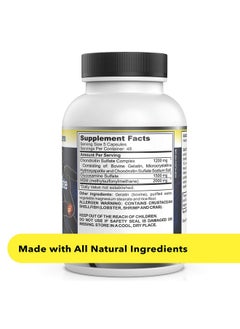 Somall Healthy Joint System Glucosamine Chondroitin MSM Supplement for Joint & Bone Health - 240 Capsules | Joint Support & Discomfort Relief for Back, Knees, Hands  - Image 4