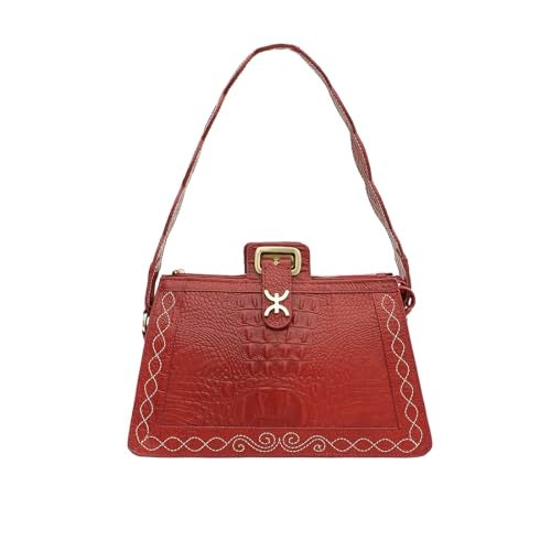 Hidesign Bedouin 03 Women'S Casual Shoulder Bag - Red - M - Image 1