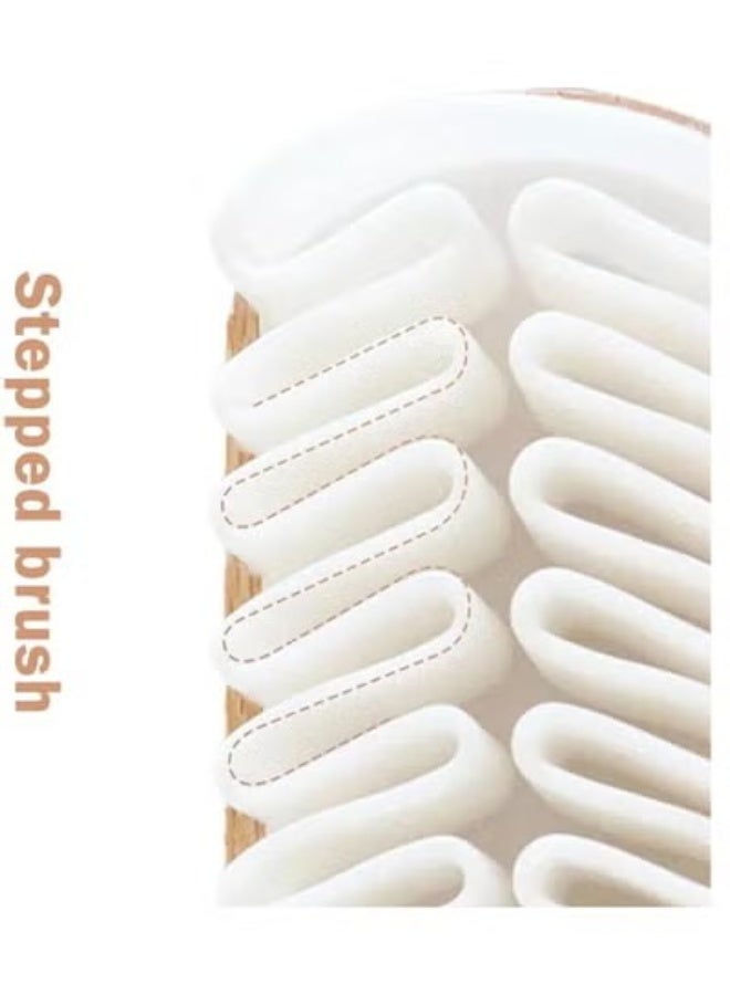 Suede Brush for Shoes, Suede Brush Eraser Suede Leather Brush Hard-Wearing Crepe Brush Suede Boot Brush for Cleaning Shoe - Boots - Suede Accessories - Image 3