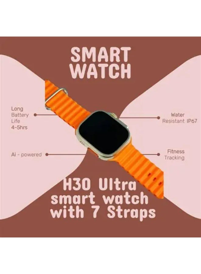 ساعة ذكية H30 ULTRA A-2 - Image 3