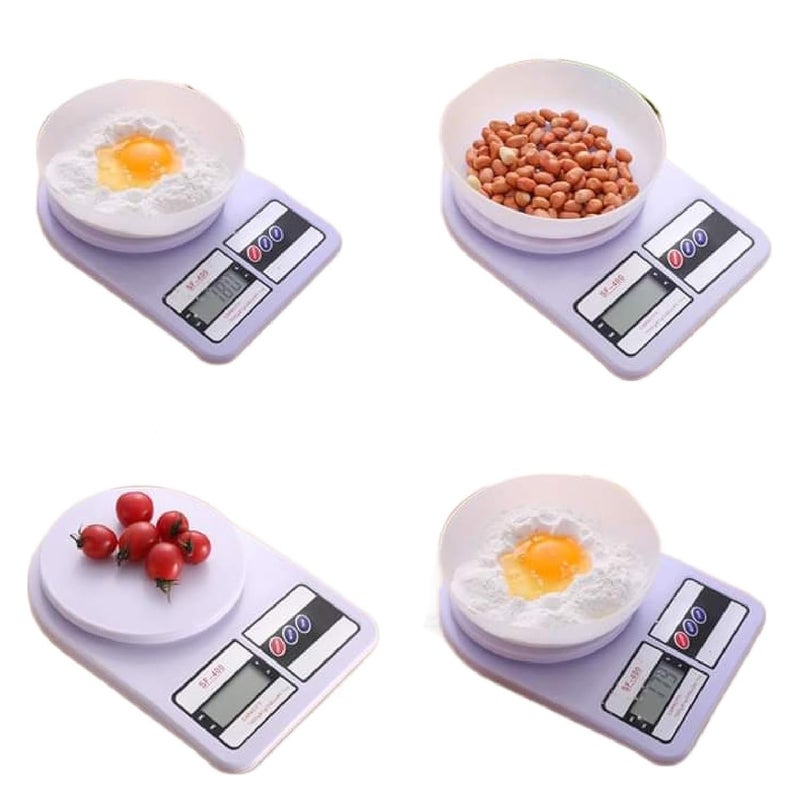 Amronix Kitchen Weighing Scale Highly Accurate Digital Weight Machine for Food Postage 10KG Capacity Portable Design with Tare Function Bright Display - Image 2