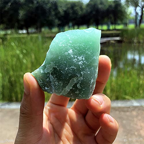 Zenkeeper 1Lb Green Aventurine Raw Stones for Tumbling, Polishing, Rough Green Aventurine Crystals Bulk Rough Gemstone for Jewelry Making, Healing, Meditation, Reiki - Image 5