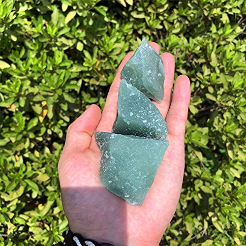 Zenkeeper 1Lb Green Aventurine Raw Stones for Tumbling, Polishing, Rough Green Aventurine Crystals Bulk Rough Gemstone for Jewelry Making, Healing, Meditation, Reiki - Image 4