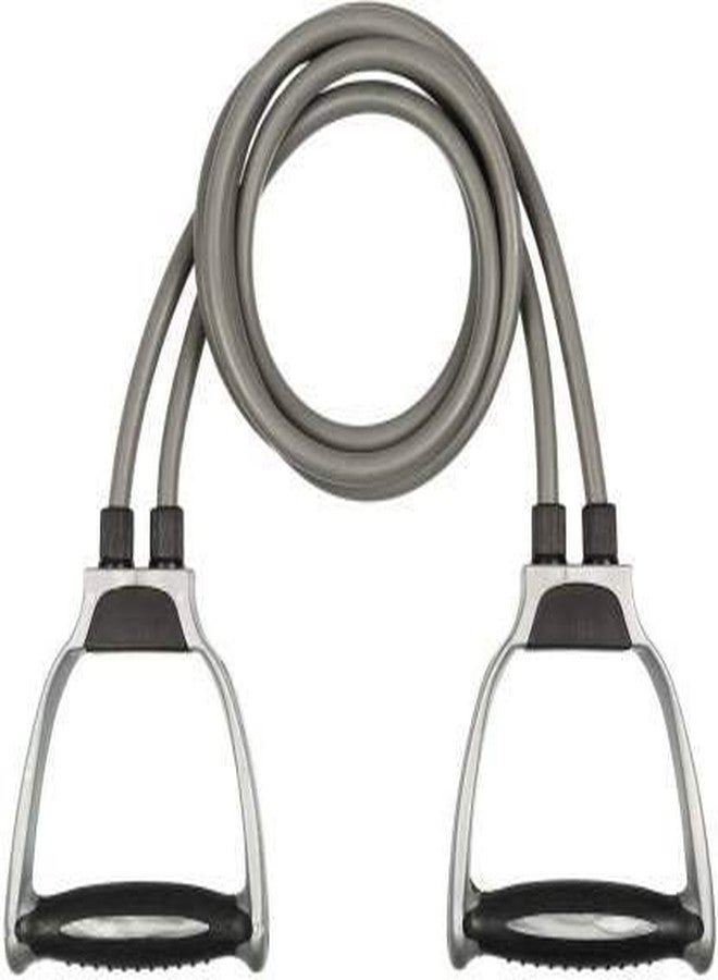 OCER DrFitness+ Double Toning Tube Latex Tube Body Enhancer for Women & Men with Door Anchor, Workout, Home Gym and Toning, for Arms, Legs, Shoulders - Image 1