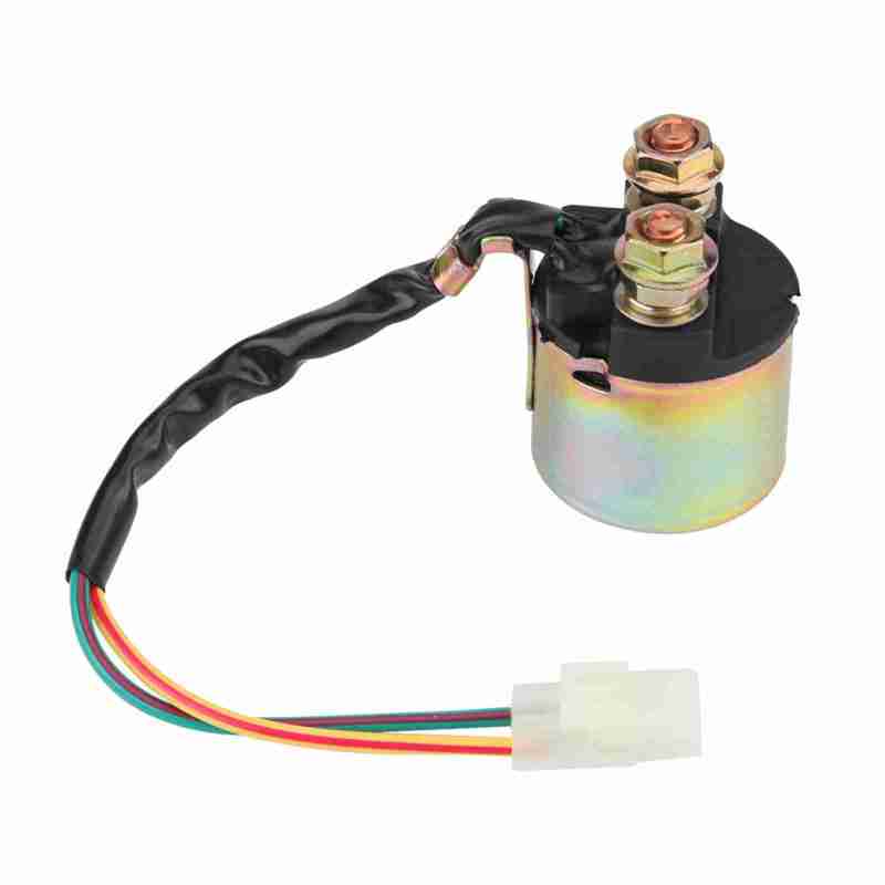 Motorcycle Starter Solenoid: Direct Plug-In Stable Performance - High Reliability Starter Relay for 1988-2000 Honda TRX300 TRX350 TRX90 - Image 2
