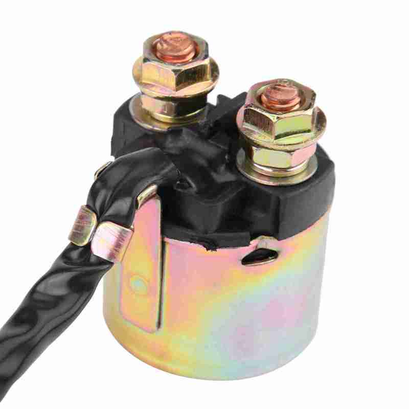 Motorcycle Starter Solenoid: Direct Plug-In Stable Performance - High Reliability Starter Relay for 1988-2000 Honda TRX300 TRX350 TRX90 - Image 1