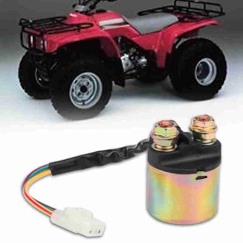 Motorcycle Starter Solenoid: Direct Plug-In Stable Performance - High Reliability Starter Relay for 1988-2000 Honda TRX300 TRX350 TRX90 - Image 4