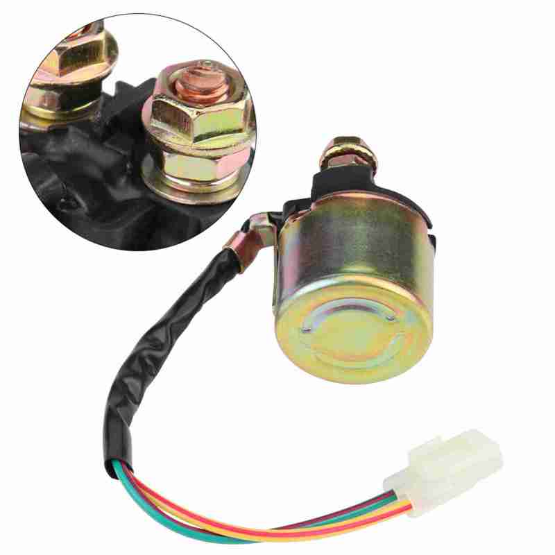 Motorcycle Starter Solenoid: Direct Plug-In Stable Performance - High Reliability Starter Relay for 1988-2000 Honda TRX300 TRX350 TRX90 - Image 3