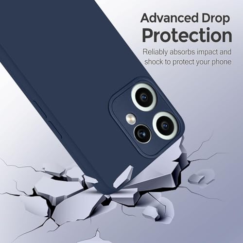 SBMS Silicone Back Cover Case for CMF by Nothing Phone 2 Pro | Soft Micro-Fibre Lining Inside | Camera Protection Bump | Shockproof Back Cover Case for CMF by Nothing Phone 2 Pro (Blue) - Image 4