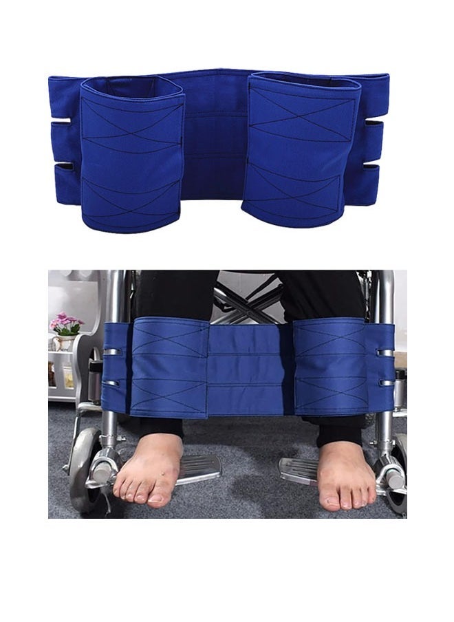 Wheelchair Footrest Leg Restraint Strap Safety Belt for Elderly Patient Restraints Medicals Seatbelt Wheelchairs Leg Support Strap Transport Foot Harness Brace for Seniors Handicap - Image 1