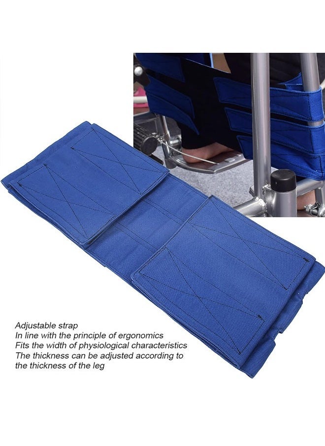Wheelchair Footrest Leg Restraint Strap Safety Belt for Elderly Patient Restraints Medicals Seatbelt Wheelchairs Leg Support Strap Transport Foot Harness Brace for Seniors Handicap - Image 4