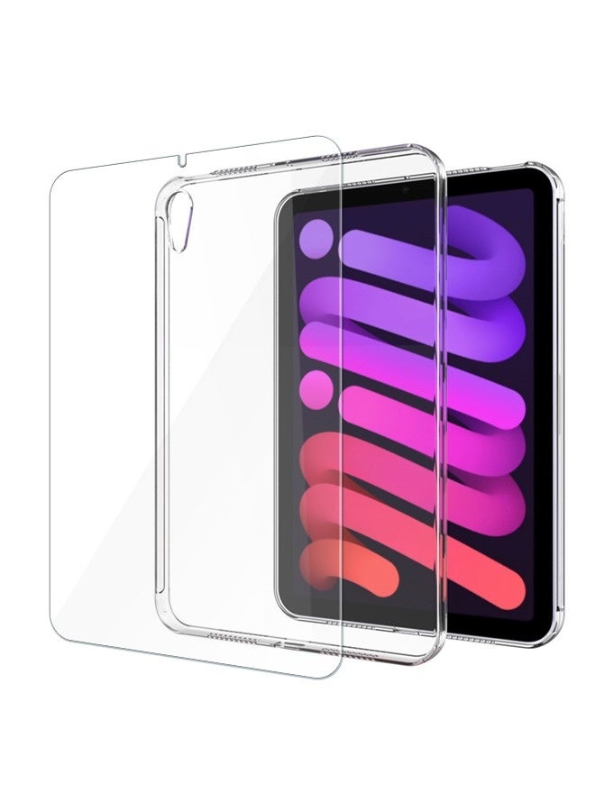 DUSALA Case for iPad Mini 7 2024 Clear - Mini 7th/6th Generation 2024/2021 8.3-inch iPad Cases with Screen Protector Set for A2567 A2568 A2569 A2993 A2995 A2996 - Image 1