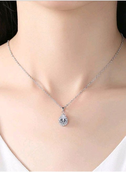 Trendy & Stylish Silver Stainless Steel Necklace For Women