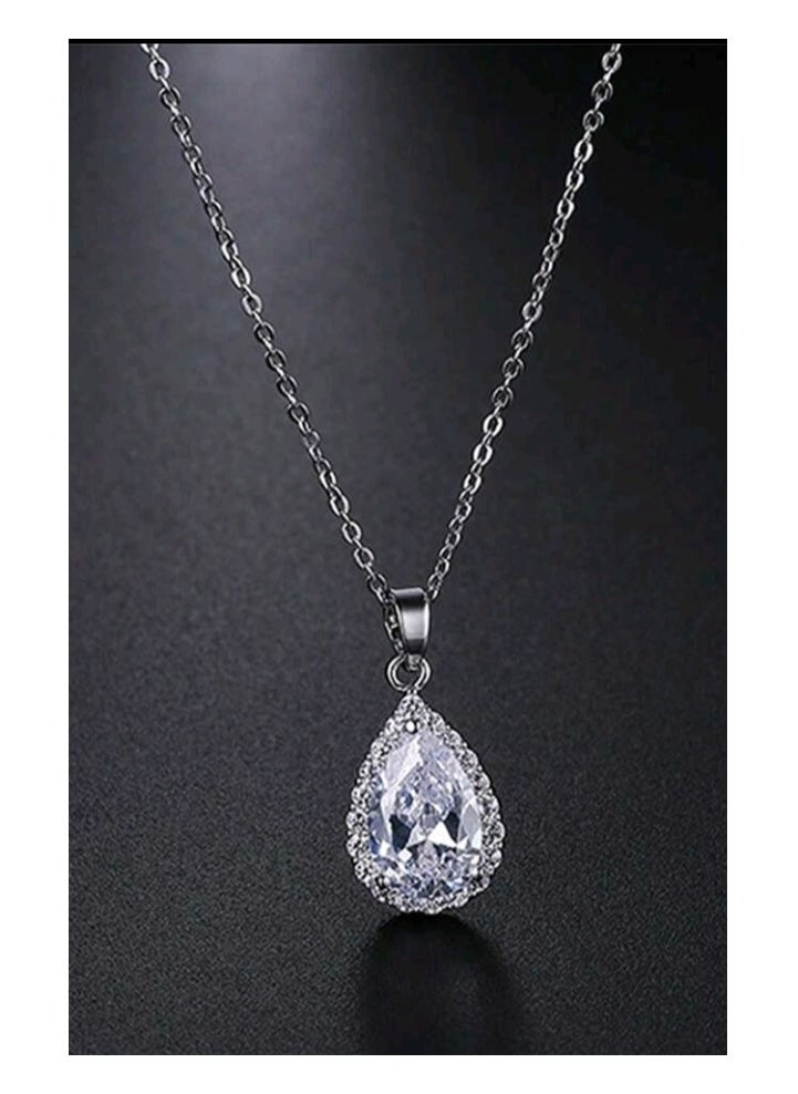 Jewelry For Life - Trendy & Stylish Silver Stainless Steel Necklace For Women - Image 1