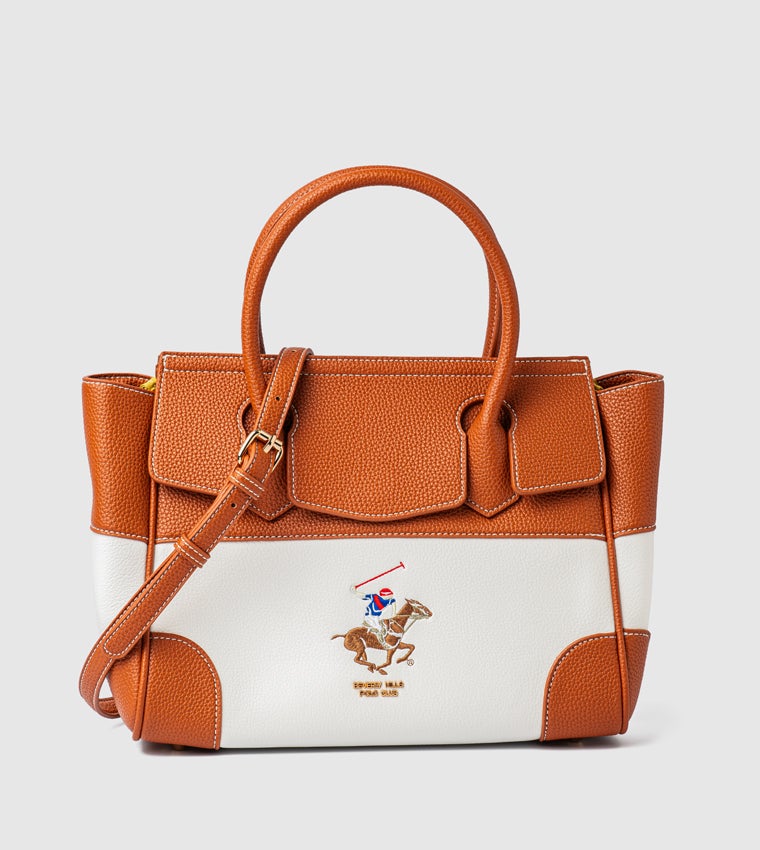 بيفرلي هيلز بولو كلوب حقيبة ساتشيل بألوان متضاربة