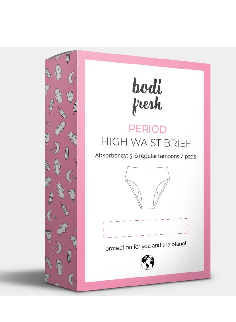 Bodi Fresh Everyday Seamless Period Underwear – Medium Flow – Invisible Fit, Absorbent, Leakproof – Reusable & Eco-Conscious Design - Image 4